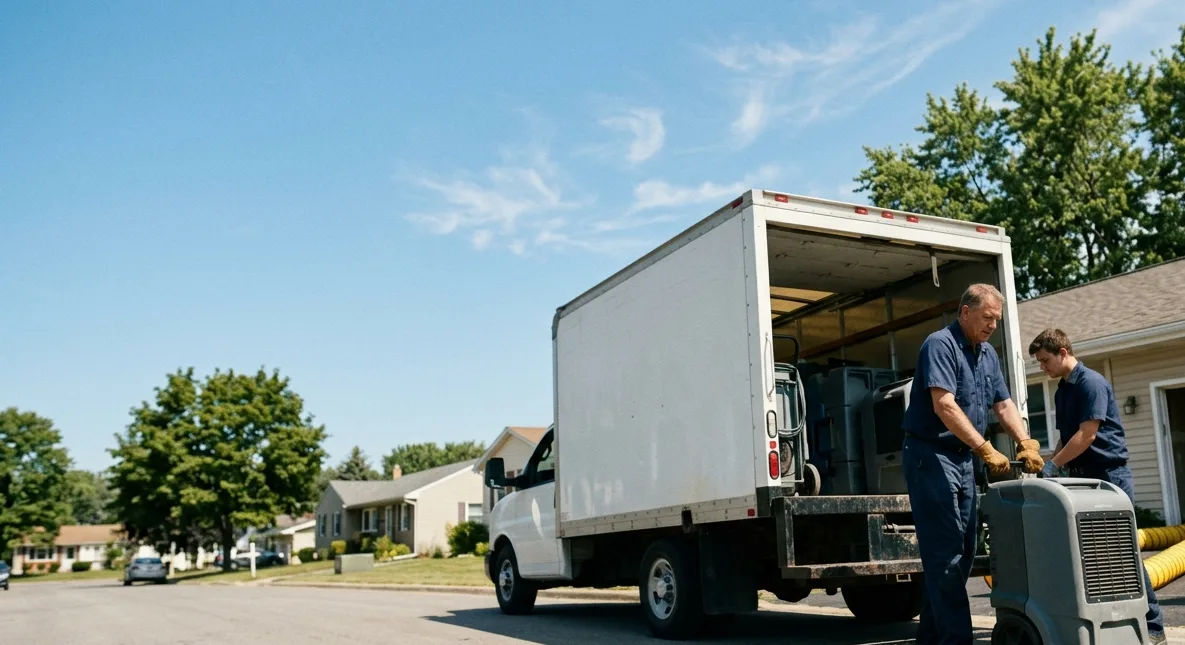 Water Damage Cleanup in Hopewell, OH near me